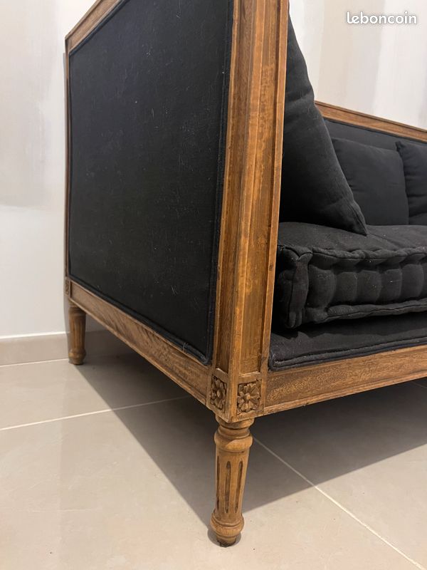 Banquette canape style louis xvi (image 3)