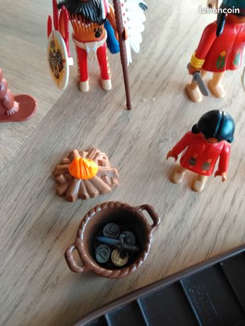 Catalogue Playmobil 39604 Indiens 1995 - Occasion Bon état - Collection Vintage