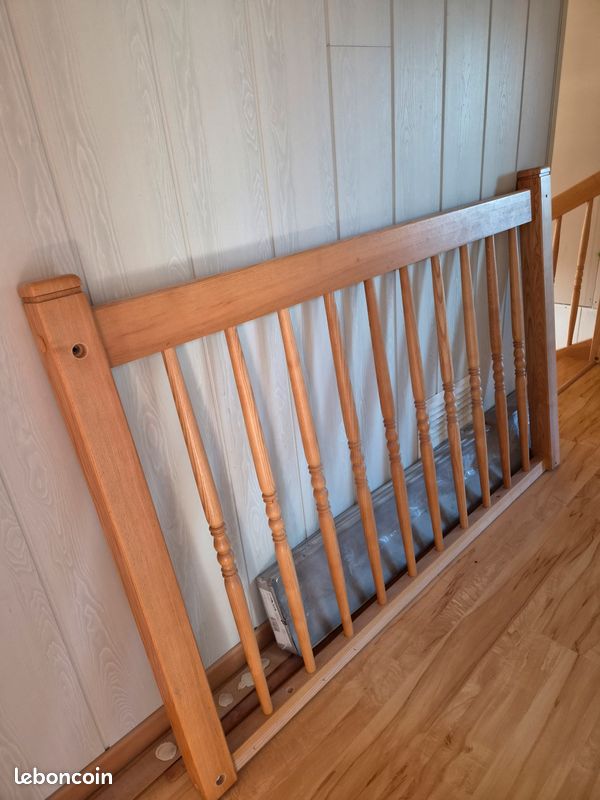 Balustrade barrière intérieure bois (image 3)
