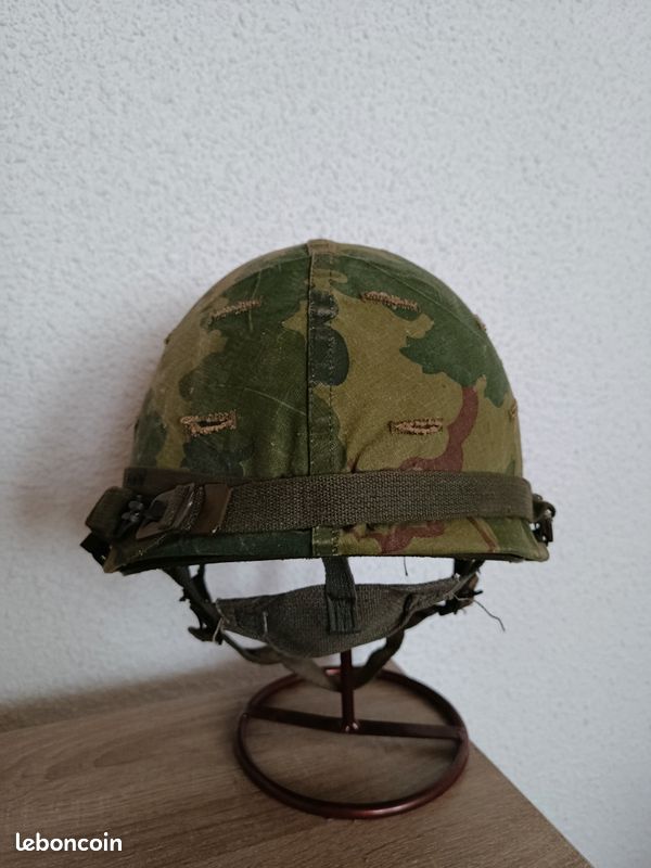 Casque Parachutiste US M1C US Army Guerre du Vietnam Us army (image 4)
