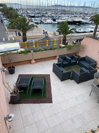 Appartement vue mer avec 60m2 de terrasse offre spéciale confinement