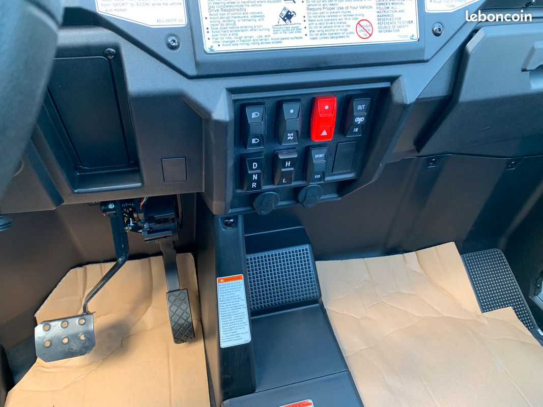 SSV/Mule Hytrack Jobber EV10 électrique 4X4 (image 8)