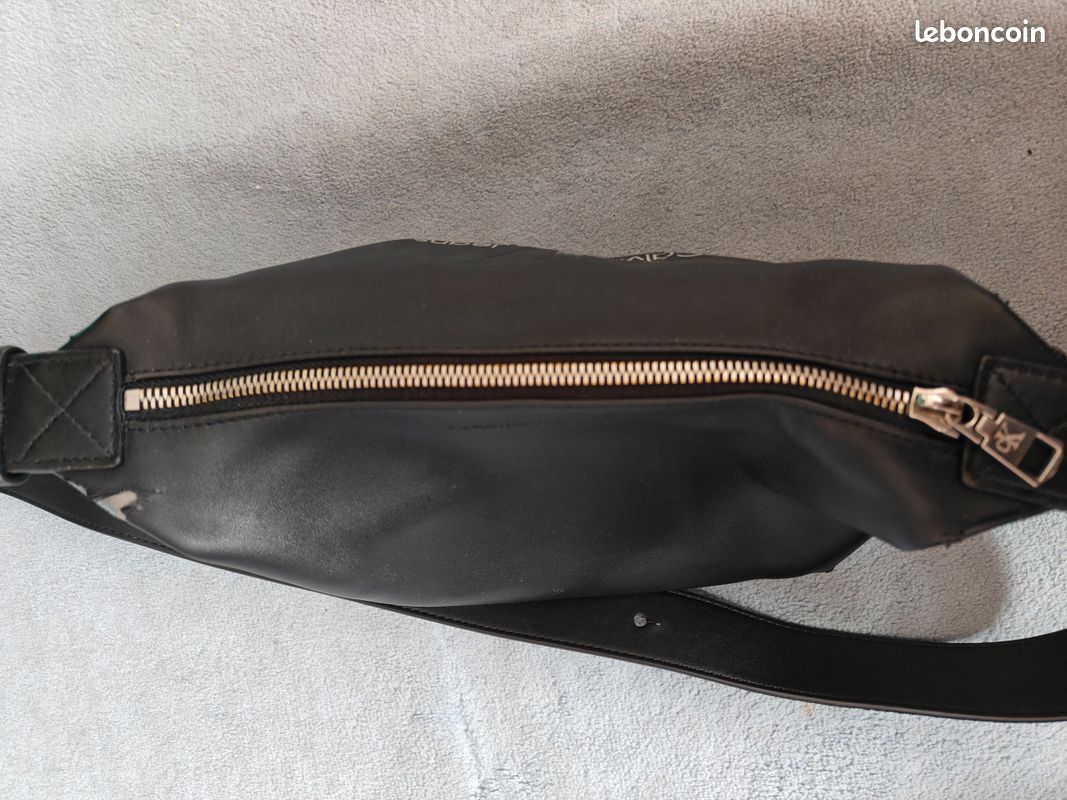 Calvin Klein Jeans Sac à bandoulière couleur noire femme (image 5)