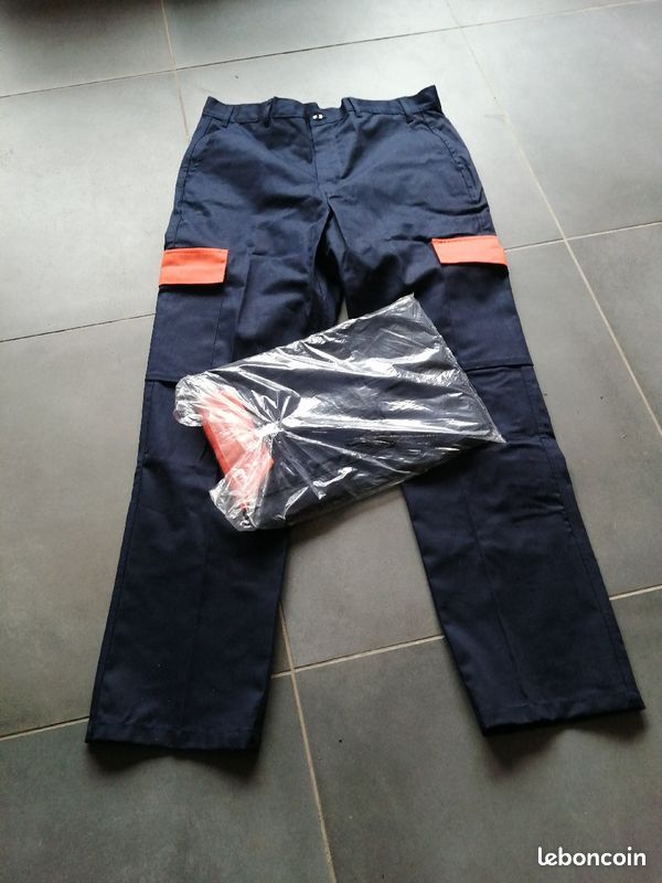 Pantalon Chic Marron Taille 50 - Neuf Sans étiquette, Coupe Droite, été