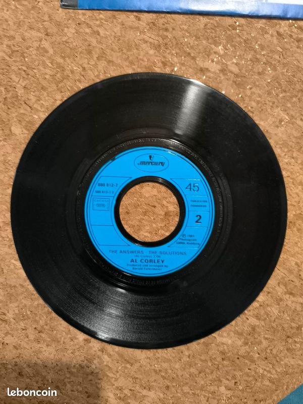 Vinyle 45 tours al corley (image 4)