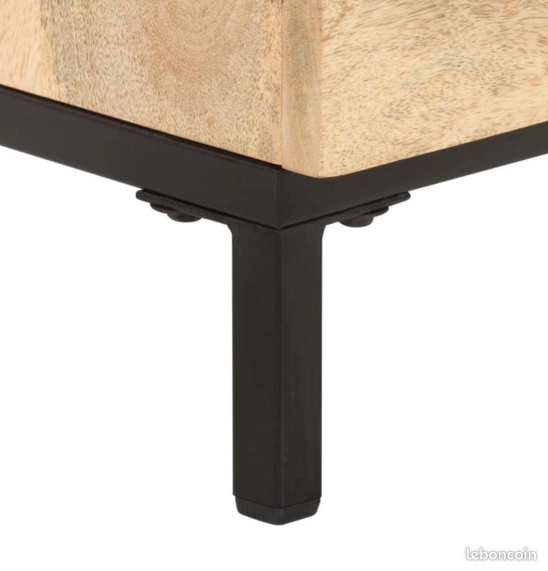 Meuble TV bois manguier massif DISPONIBLE (image 8)