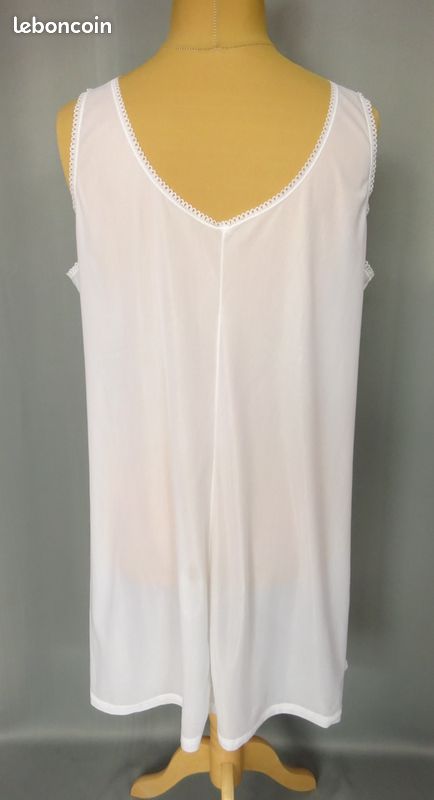 5669 / Merveilleuse Combinaison Scandale Des Années 60 En Nylon Et Dentelle T 38 40 Linge Ancien