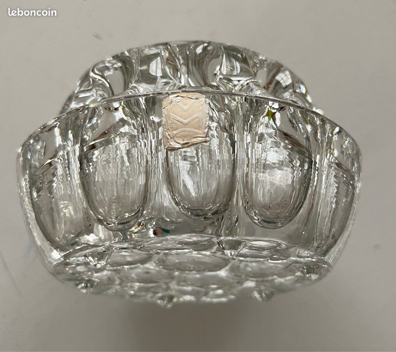 Vase boule en verre Made in France (image 7)