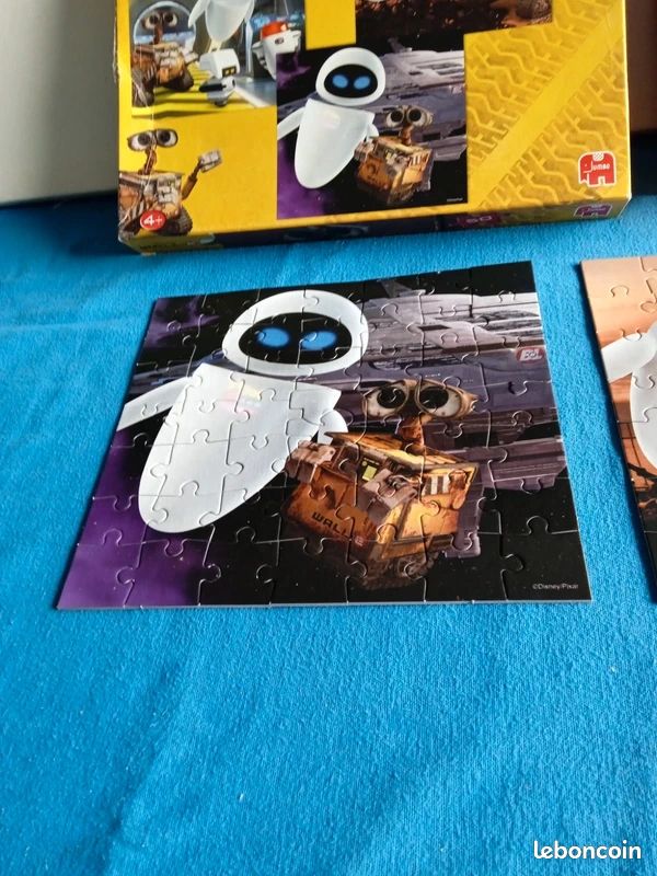2 Puzzles Wall E 50 pièces Jumbo (image 4)