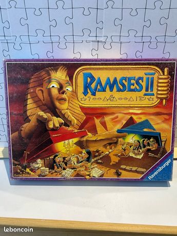 Jeu De Société Ramsès 2 De Ravensburger - Complet En Boîte - Occasion, Pour 2 Joueurs Ou Plus