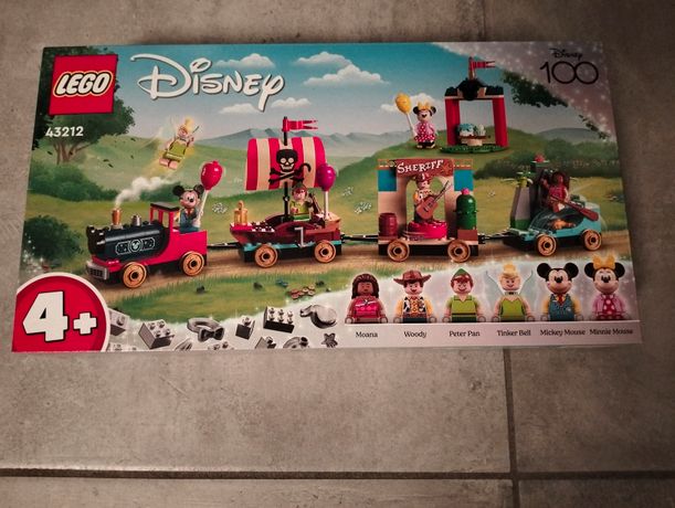 LEGO 43212 Disney Le Train en Fête Disney, Jouet Enfants 4 Ans avec