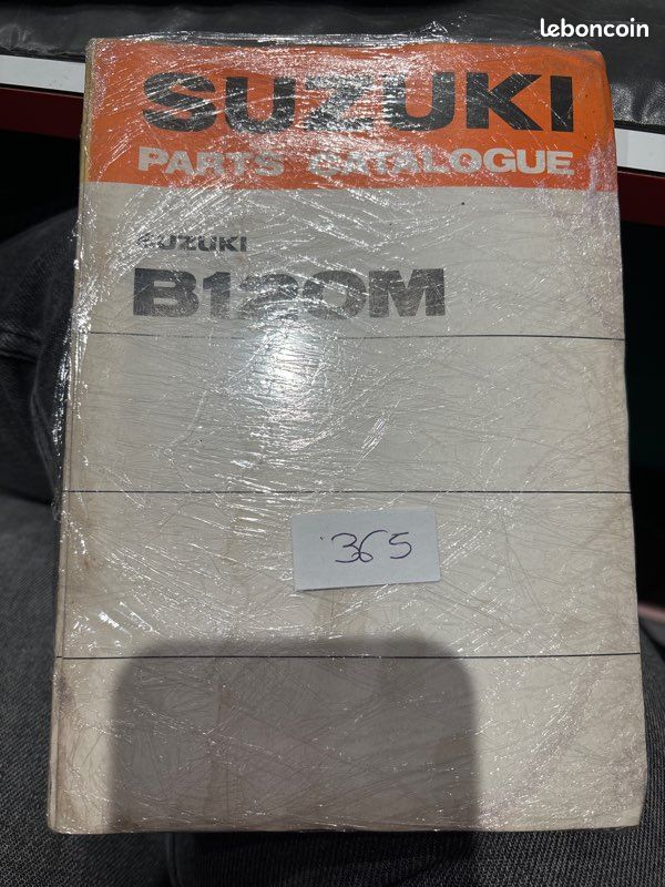 Revue / catalogue de pièces détachée Suzuki B120M (image 1)