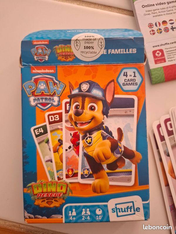 Jeu de carte pat patrouille (image 1)