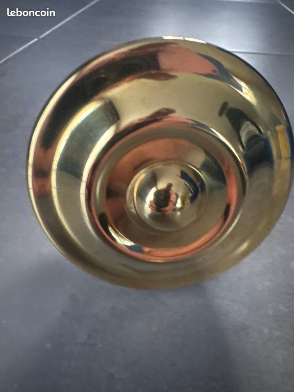 Bouton chaînette laiton (image 1)