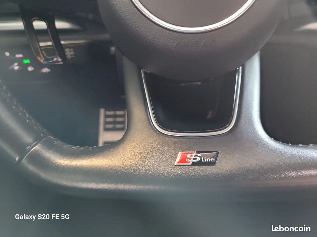 AUDI A3 BERLINE 35 TFSI CoD 150 S tronic 7 Design Luxe + VOLANT SLINE / S-LINE + SIEGES CUIR + ATTELAGE + ENTRETIEN AUDI (image 18)