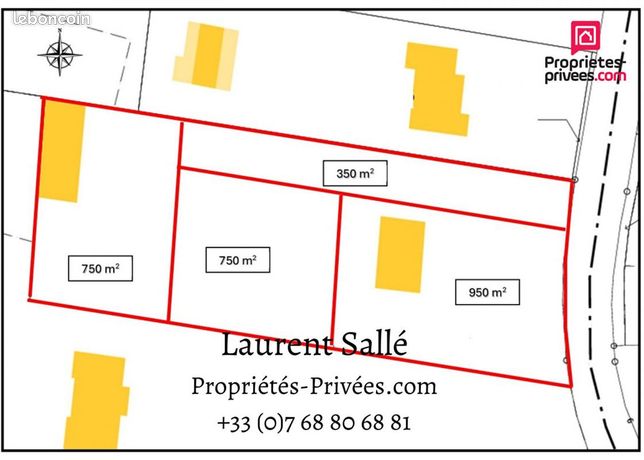 Terrain 2 783 m² Questembert