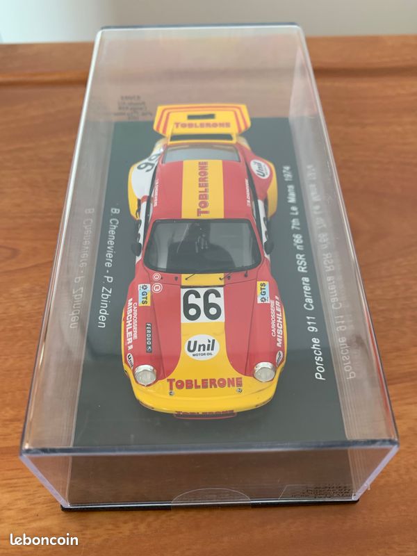 Spark Model, S2095, Porsche, 911, Carrera RSR, Bernard Cheneviere, Peter Zbinden, Michel Dubois, Le Mans 1974