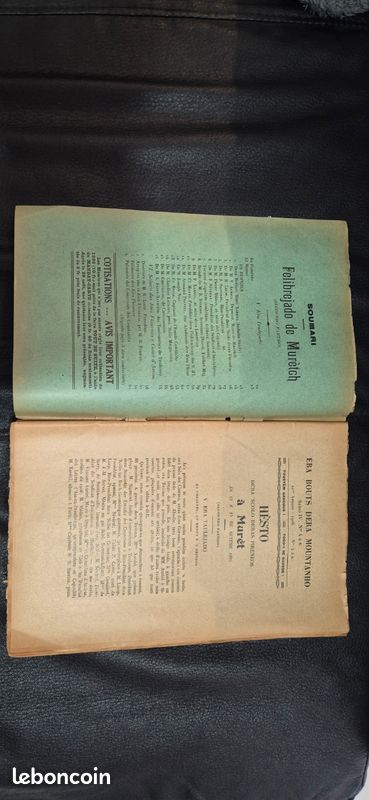 Livre Revue Occitane Rare : Era Bouts dera Mountanho (image 3)