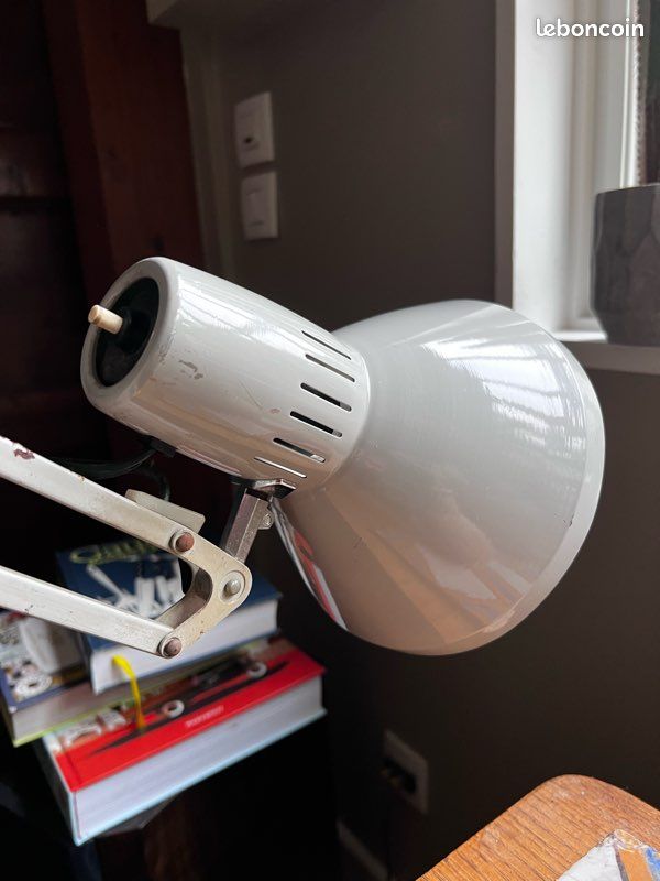 Lampe d’architecte - Ledu - blanche - vintage (image 12)