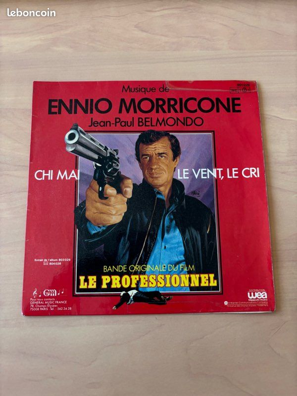 Ennio Morricone – Chi Mai / Le Vent, Le Cri - Bande Originale Du Film Le Professionnel Jean-Paul BELMONDO (image 1)