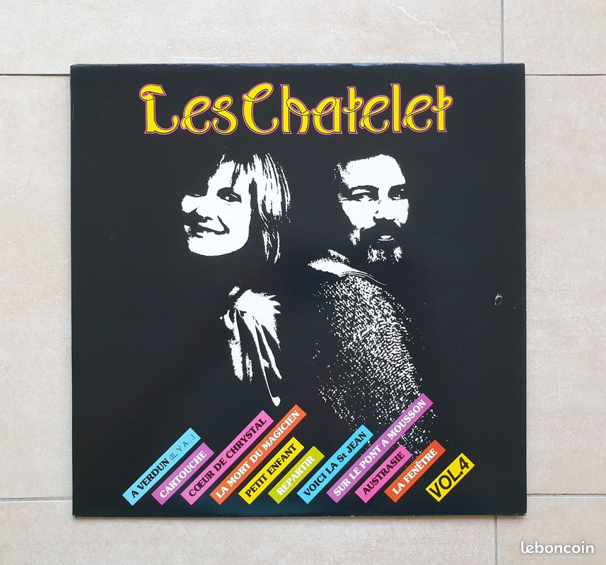 Disque vinyl 33 tours : Les Chatelets (image 1)
