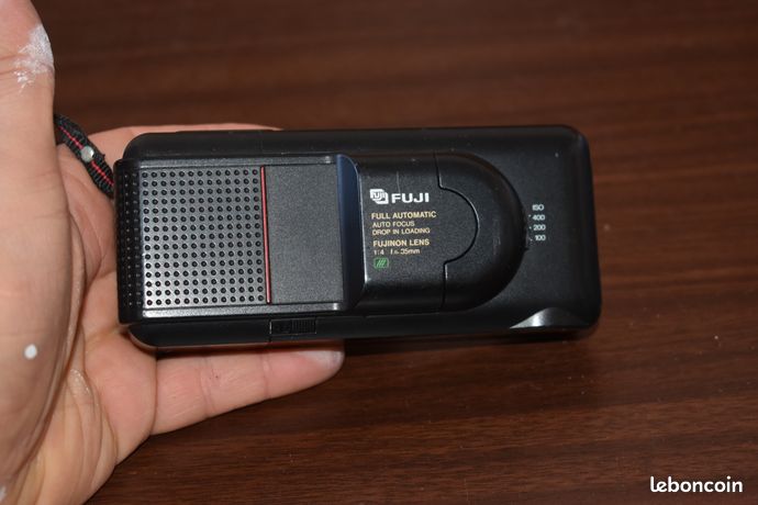 Appareil Photo Argentique Compact Fuji DL-50 - Occasion En état De Marche (argenté)
