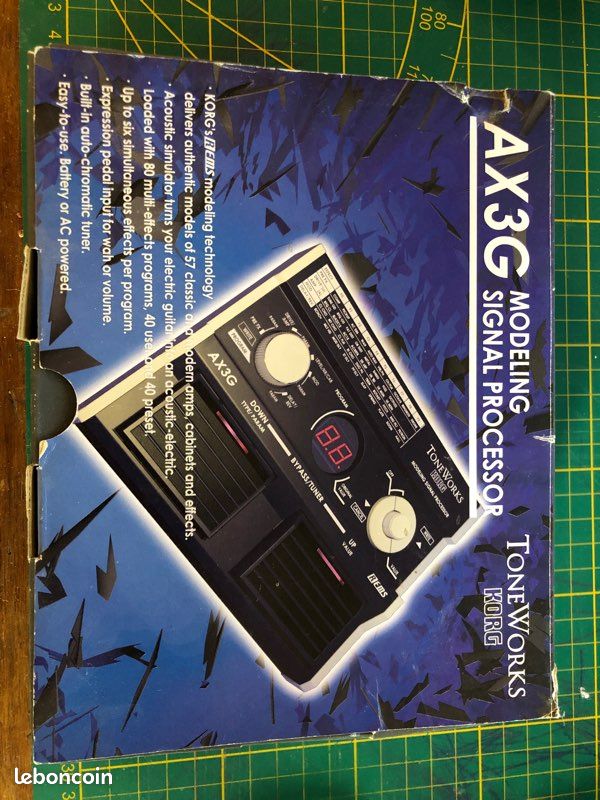 AXG3 modeling signal processor KORG (image 1)