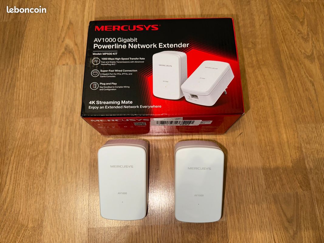 Kit CPL Mercusys MP500 1000 Mbps - Accessoires informatique