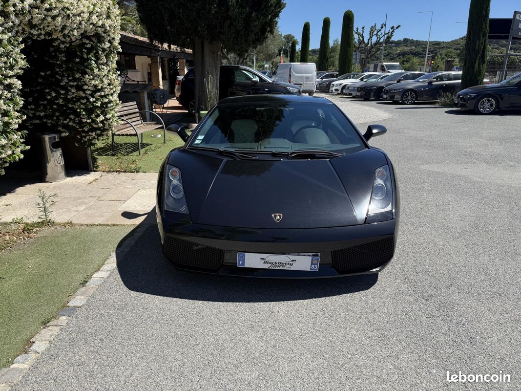 LAMBORGHINI GALLARDO 5.0 V10 - 520 - BV E-Gear COUPE Nera (image 2)