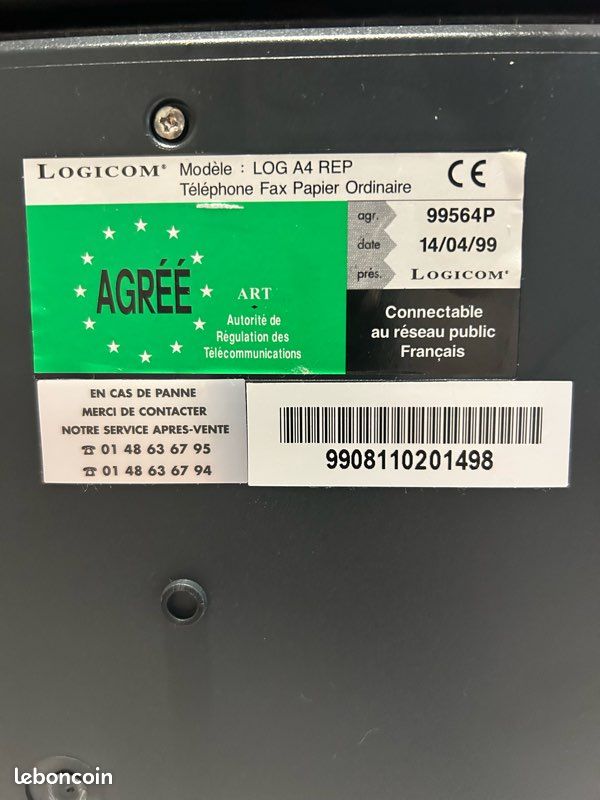 Fax Logicom Log A4 REP (image 3)