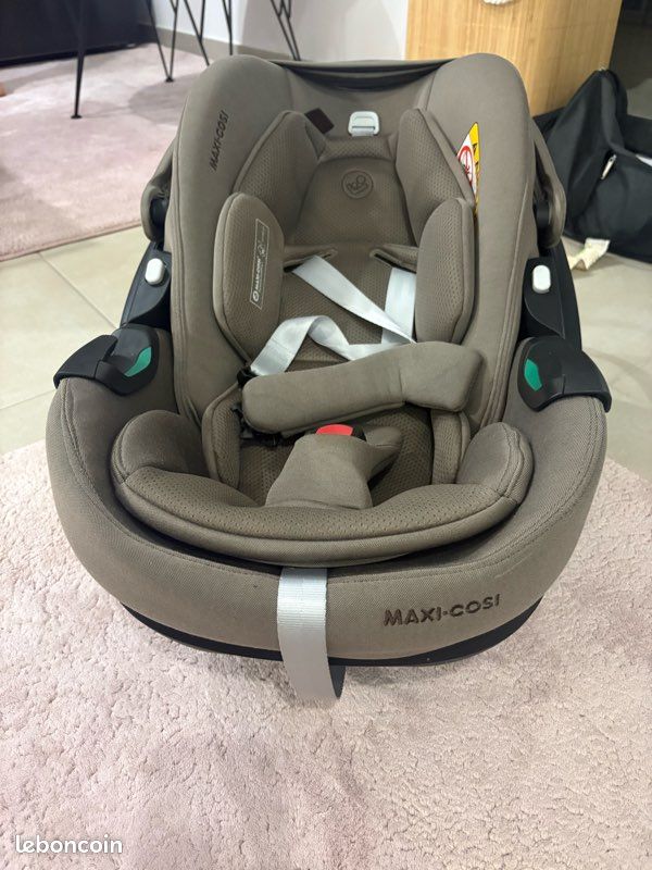 Siège auto cosy Maxi-Cosi Pebble 360 - Beige / Khaki (image 3)