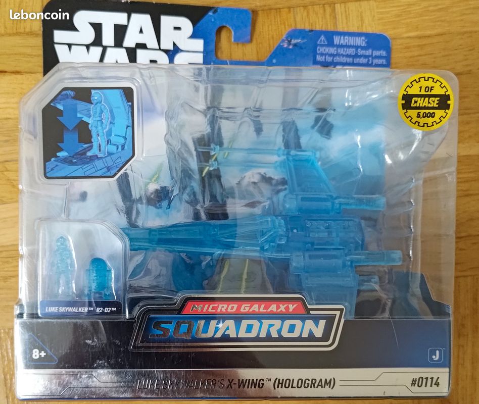 Luke skywalker X-wing hologram micro galaxy squadron (image 1)