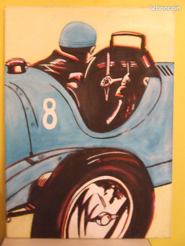 ACRYLIQUE BUGATTI / AUTO RéTRO / AUTOMOBILE Équipement auto