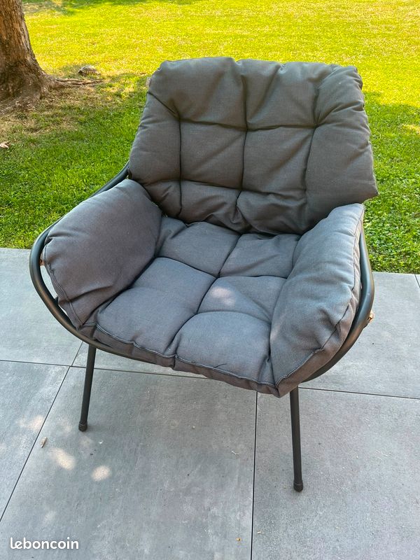 2 fauteuils de jardin (image 1)