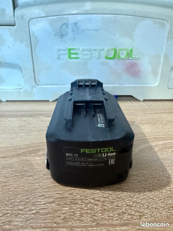 Batteries festool 10,8V 4,2 Ah Bricolage