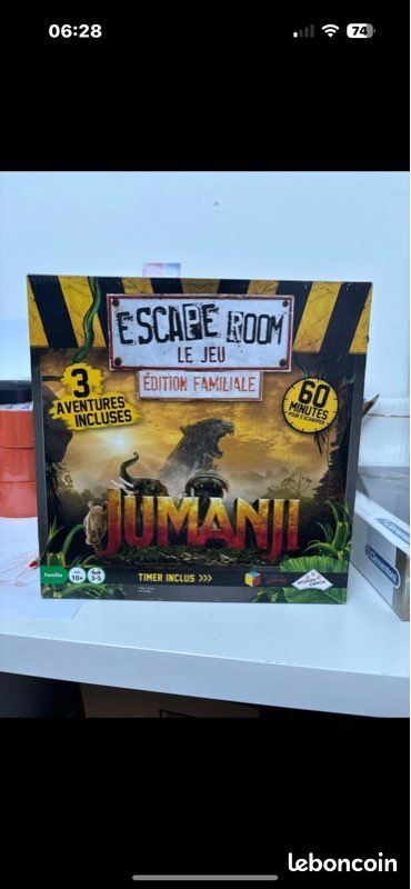 Jeu escape room jumanji (image 1)