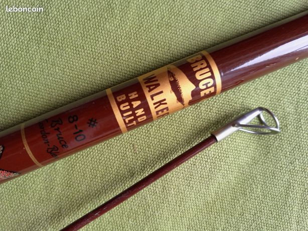 Canne à Mouche Hardy Pour Saumon – 15 Pieds – Pêche En Rivière Occasion