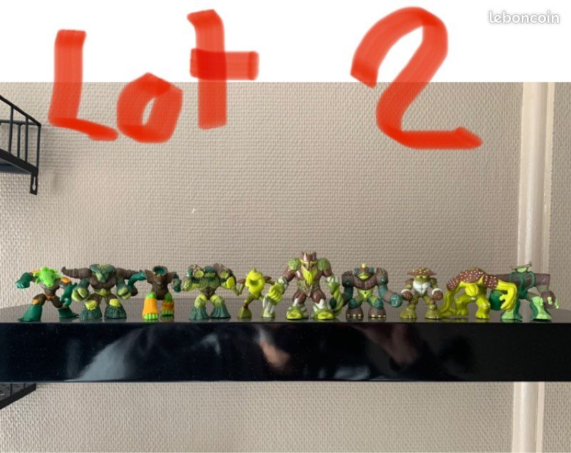 Lot n*2 Gormiti de la forêt 10 pièces pour 12 (image 1)