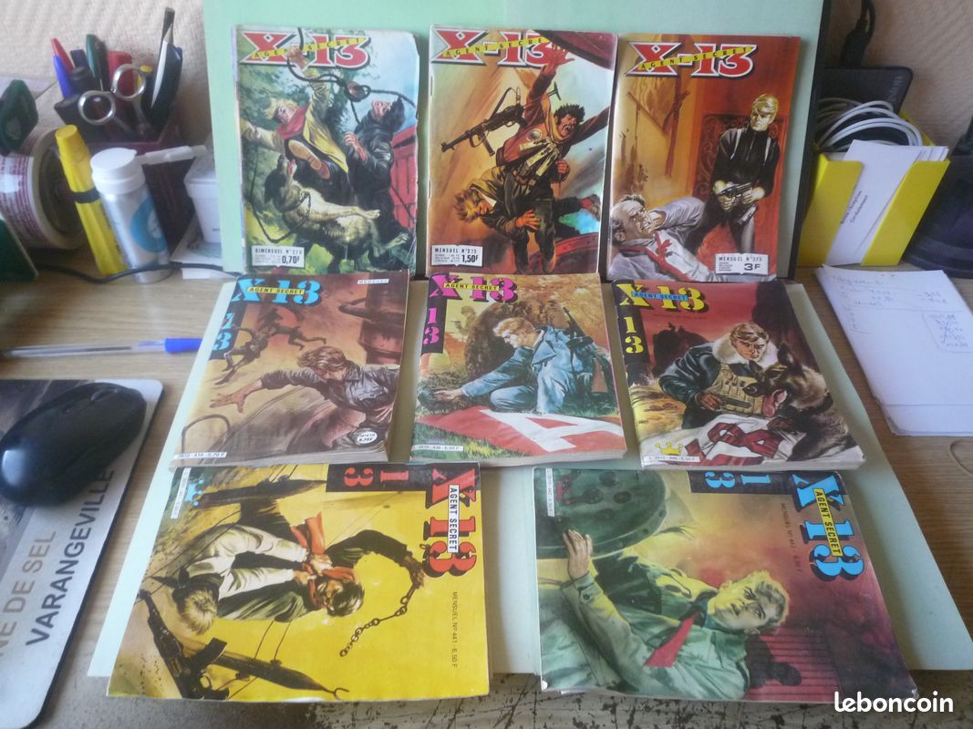 8 BD petit format X13 agent secret (image 1)