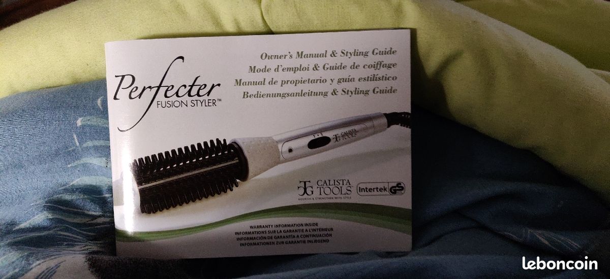 Coffret Fer à boucler (fer + brosse + 3 pinces) (image 9)