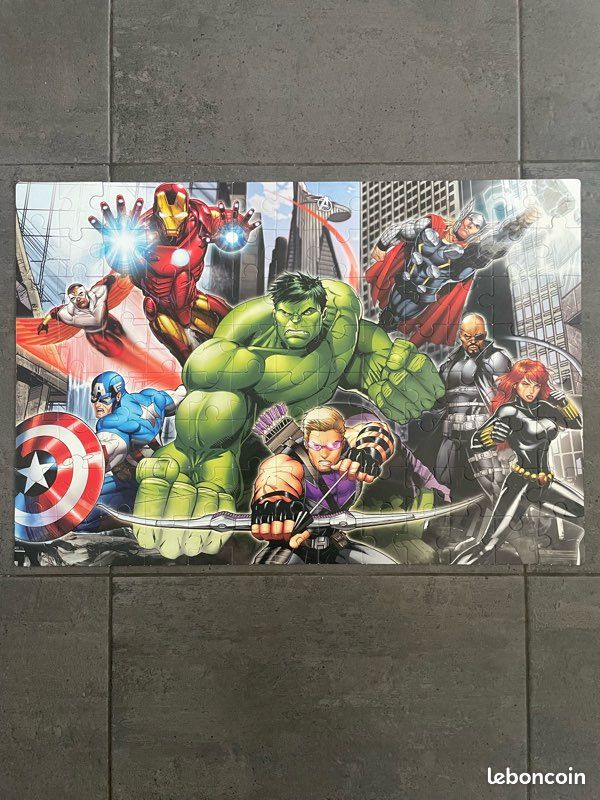 Puzzle 🧩 Supercolor Avangers - 104 pièces - 6ans (image 1)