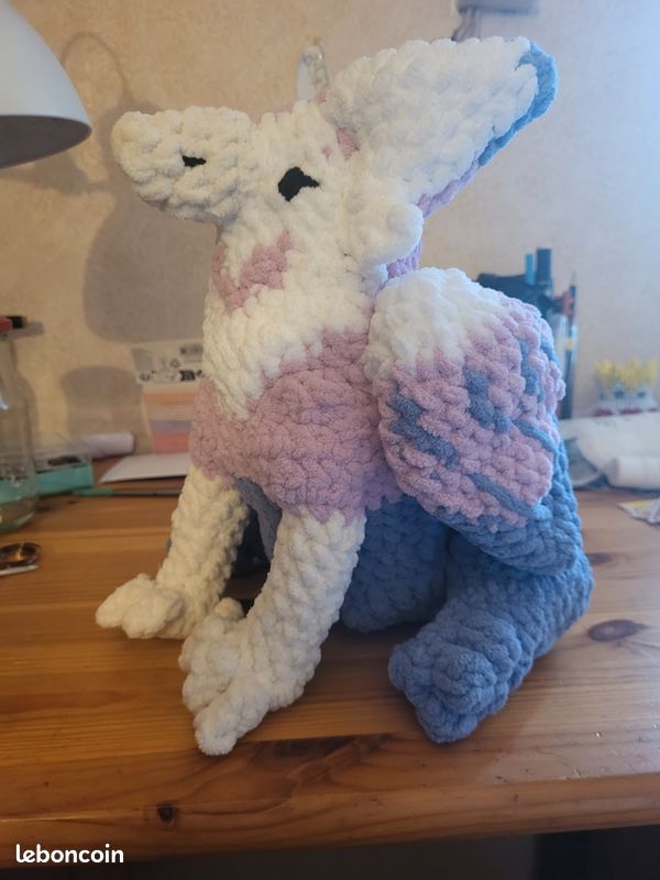 Peluche au crochet en forme d'aigle (image 3)