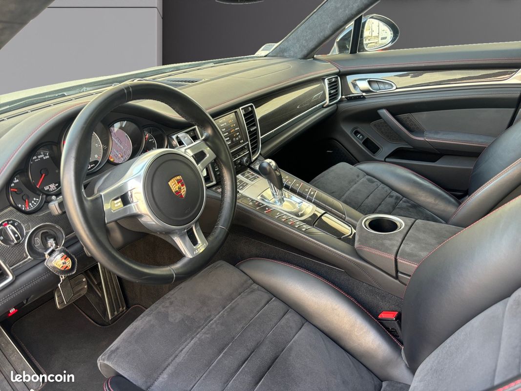 Porsche panamera gts v8 4.8 440 pdk garantie porsche approved possible/pack chrono/pack carbone/sport design/toit ouvrant (image 9)