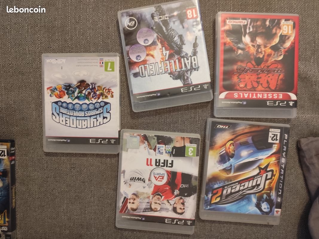 Vend jeux ,PS3 et PC, DVD le lot 35 (image 1)