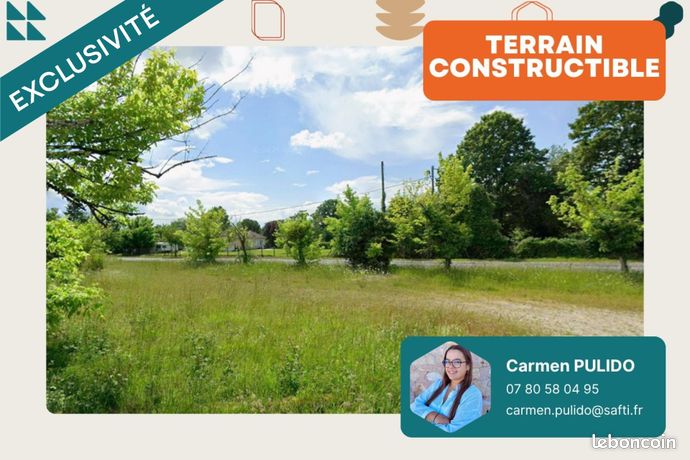 Terrain 1001 m² SAINT-GERY