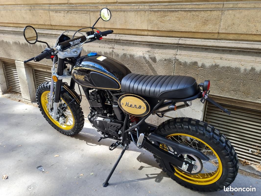 Cafe Racer Bullit Hero 125 BULLIT HERO 125 BIKE-ECO