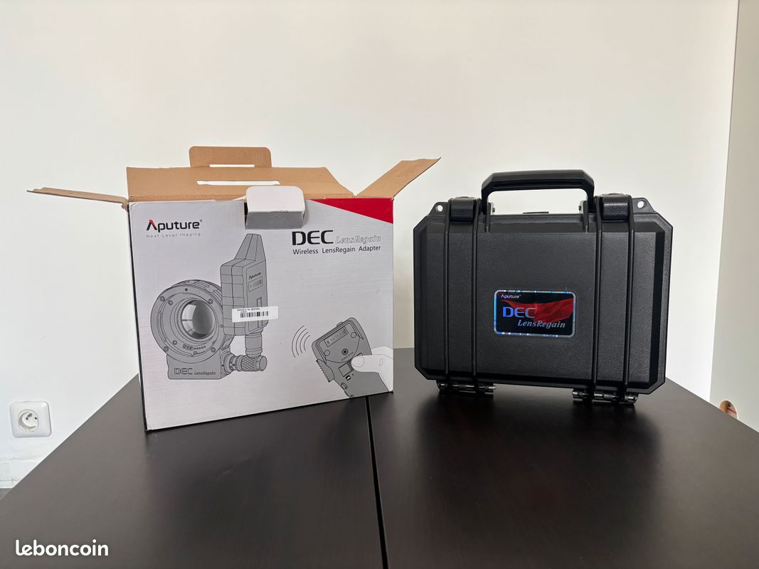 Bague d'adaptation Aputure DEC (Lens Regain) – Monture EF vers