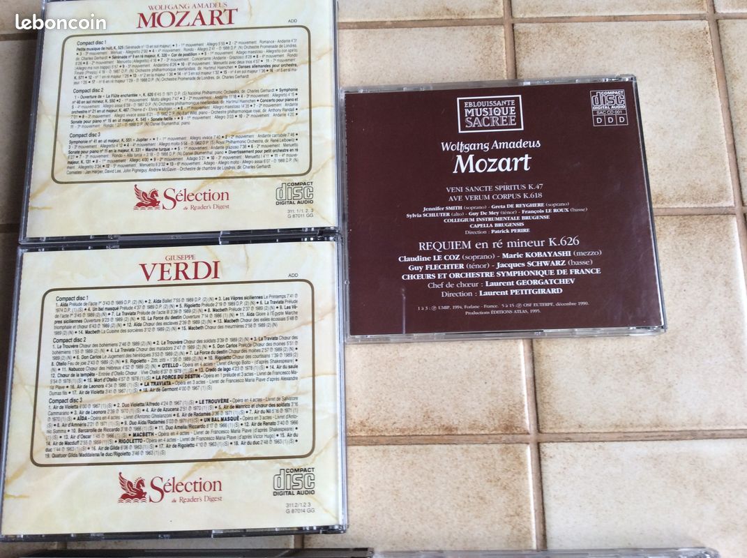 Classiques verdi mozart yehudi menuhim fi94 (image 2)