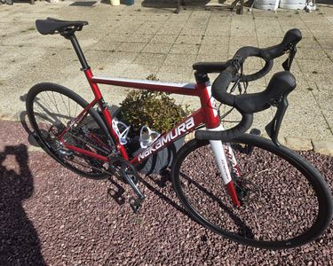 VTT électrique Nakamura E-Cliff LTD - Tailles S à L, Rouge