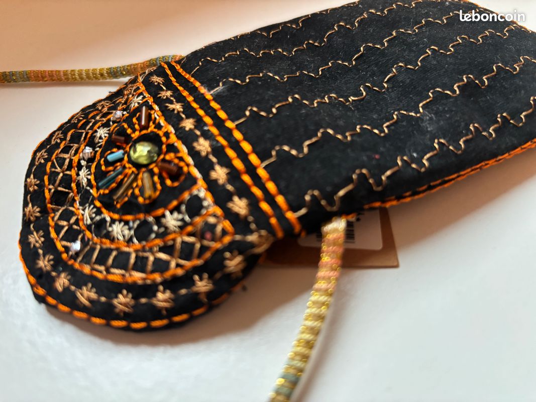 Pochette porte-monnaie faite main Thaïlande (image 7)